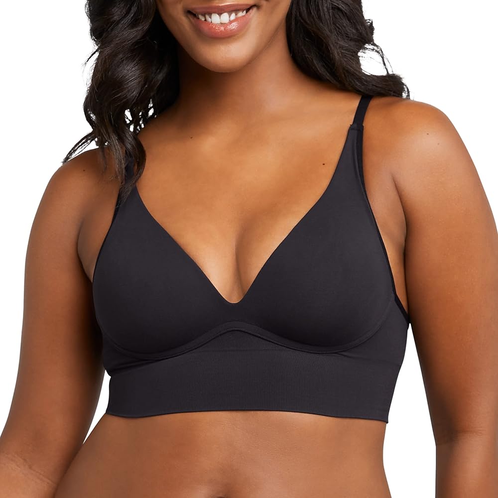 Maidenform Women's M Seamless Lift Bralette, Wireless Long-line Convertible Tank-style Bralette