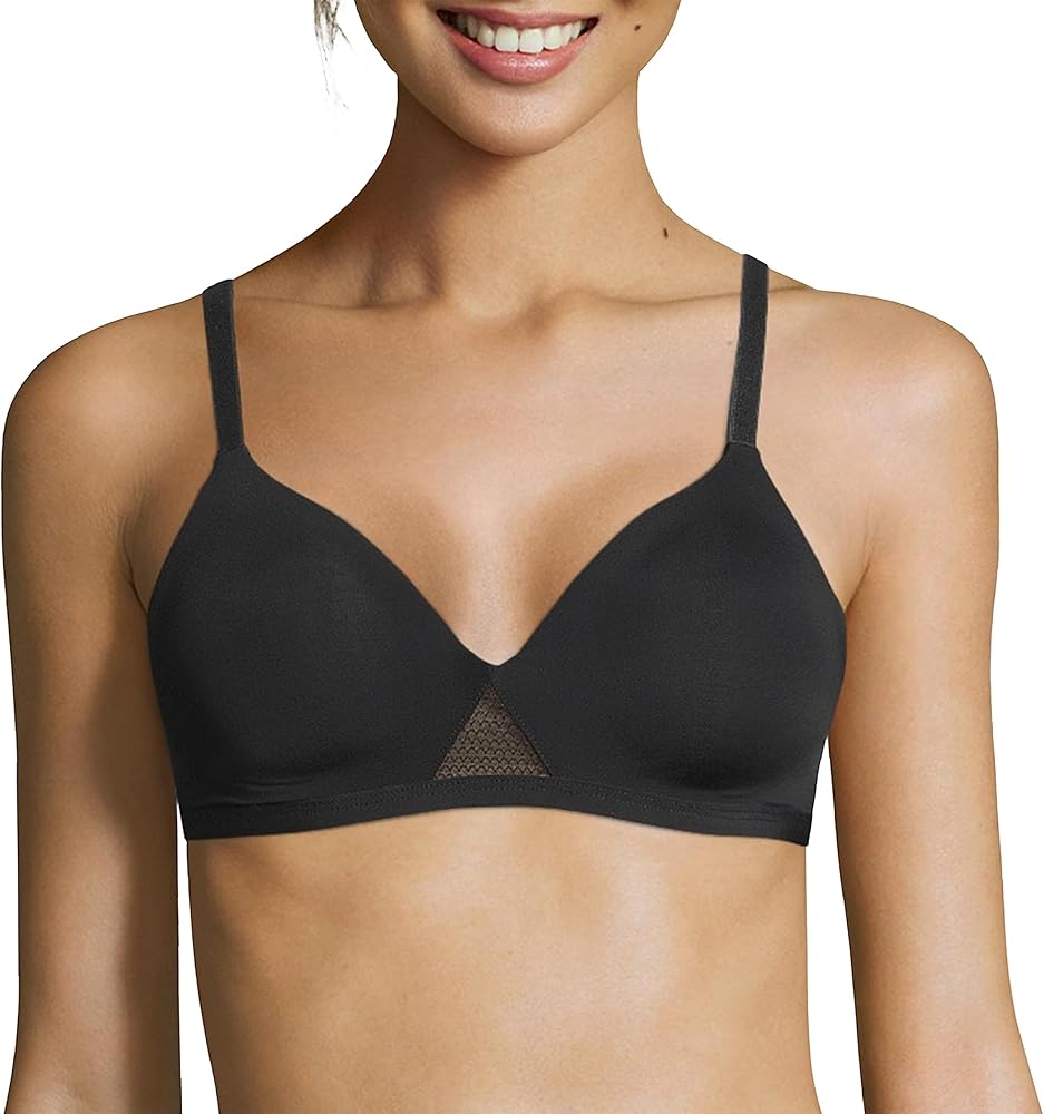 Hanes Women's Oh So Light Wireless T-Shirt Bra with ComfortFlex Fit and Comfort Foam