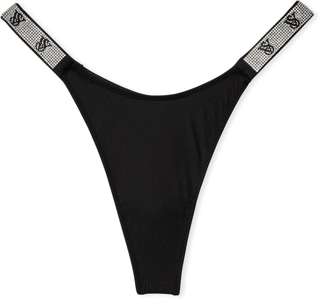 Victoria's Secret Women's Very Sexy Shine Strap Thong Underwear, Panties for Women (XS-XXL)