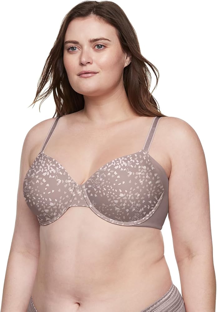 Warner's Women's Side Effects Seamless Underarm-Smoothing Comfort Underwire Lightly Lined T-Shirt Bra Ra3061a