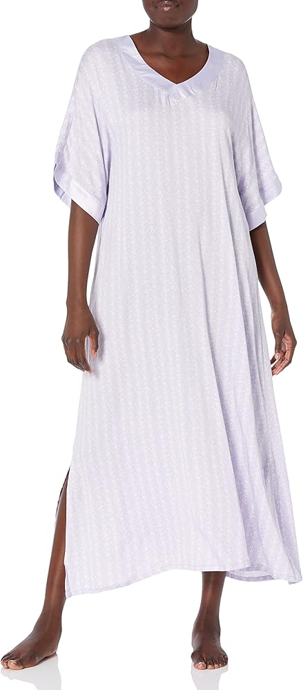 Karen Neuburger womens Stretch Woven Caftan Sleep-dress