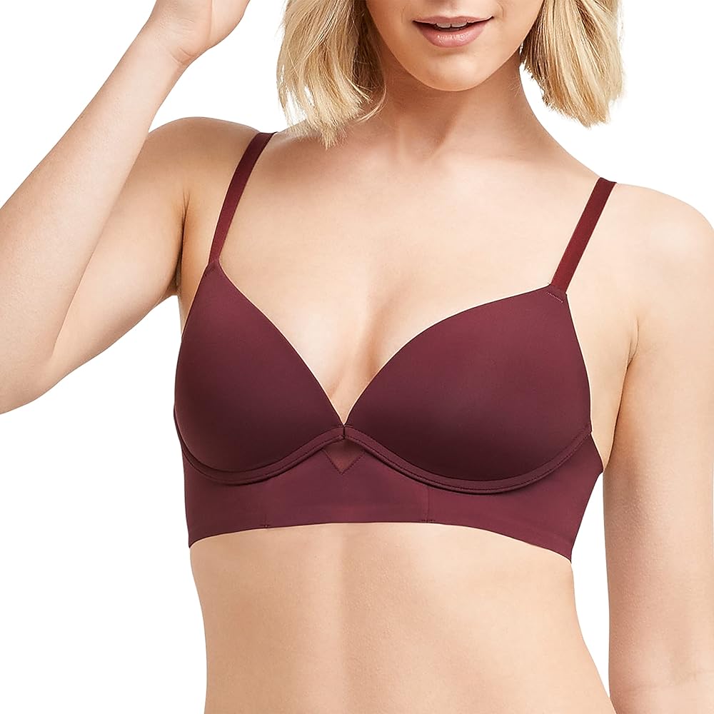 Maidenform Womens One Fab Fit Wireless Demi Bra