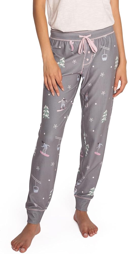 PJ Salvage womens Loungewear in Need of Vitamin Ski Jammie Pant