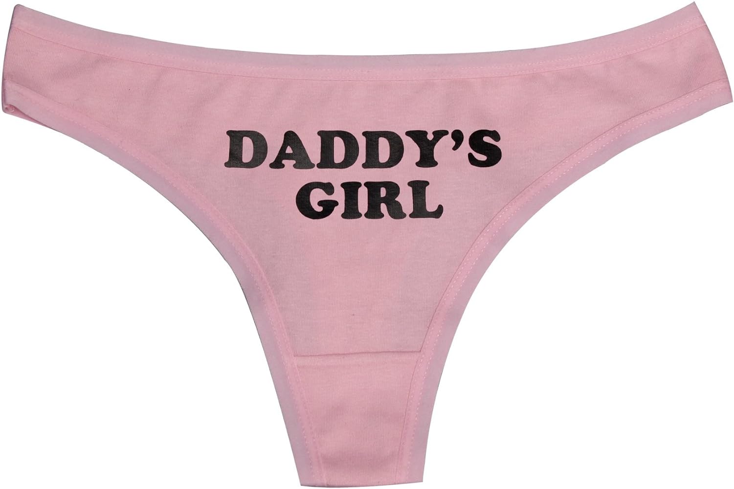 Sexy Thong Women Underwear Lingerie Knickers G String Daddy's Girl Print