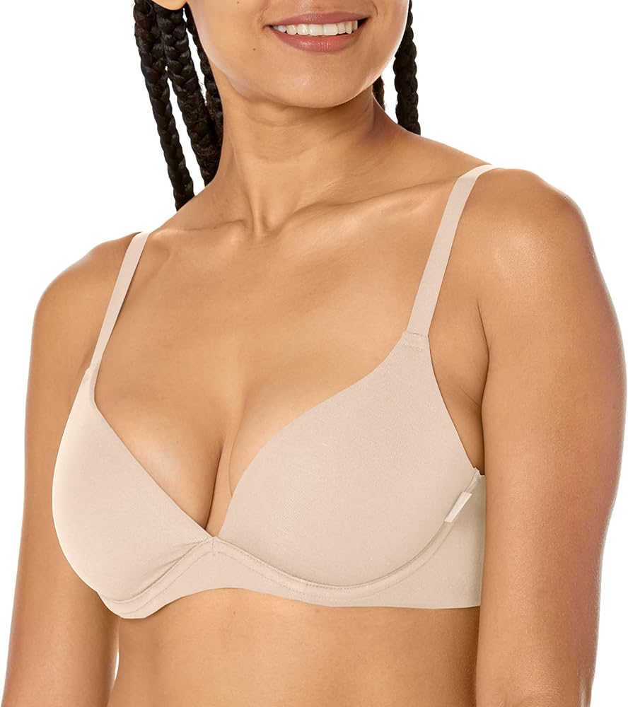 DKNY Women's Modal Plunge Underwire Bra