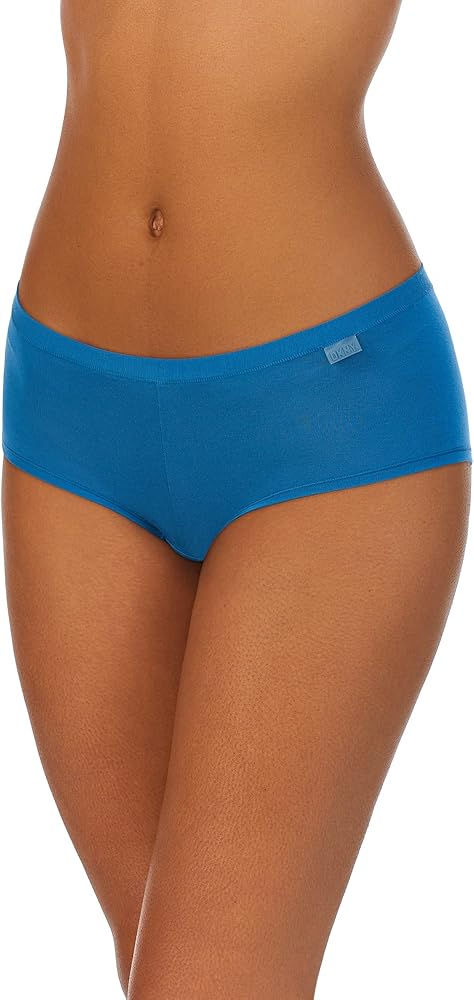 DKNY Women's Modal Boyshort Panty, Medium, Surf