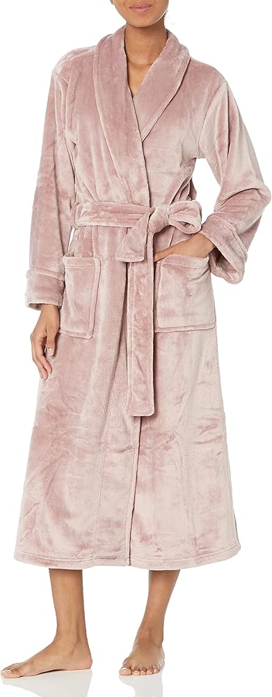 N Natori womens Cashmere Fleece Robe Length 48"