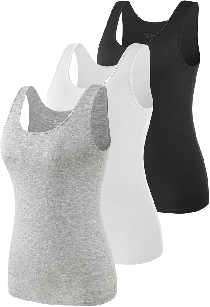 Vislivin Womens Supersoft Camisole Stretch Casual Tank Tops