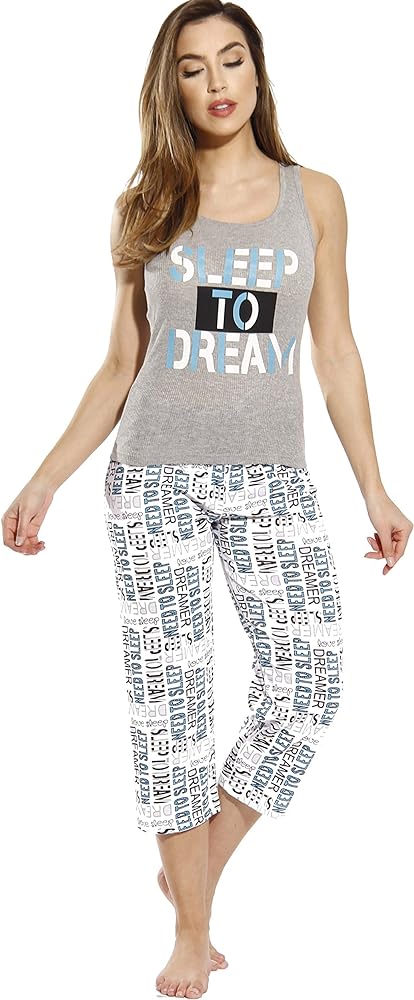 Just Love 100% Cotton Capri Sets Women Sleepwear