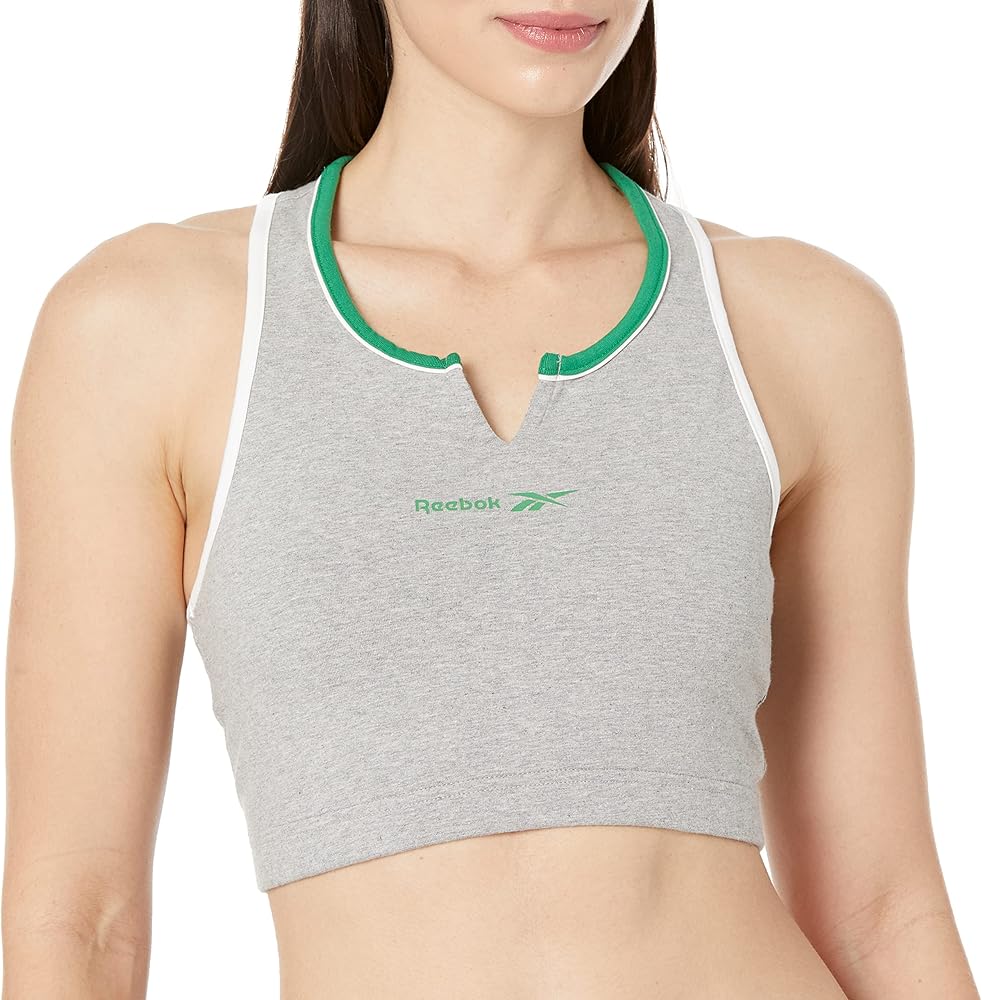 Reebok Women's Big Logo Racerback Sports Bra