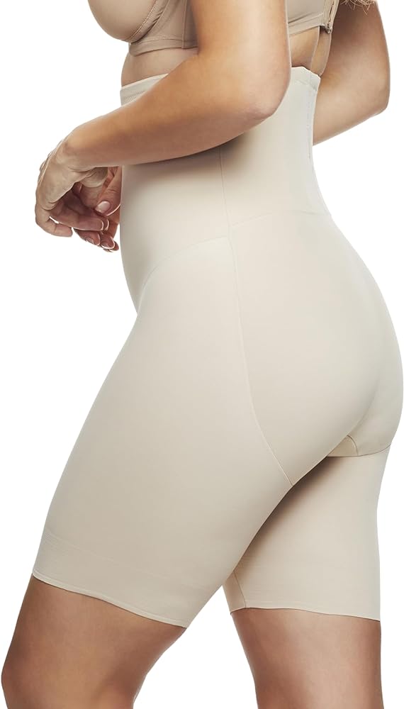 Naomi and Nicole Women's Back Magic Firm Control Hi Waist Thigh Slimmer Shapewear