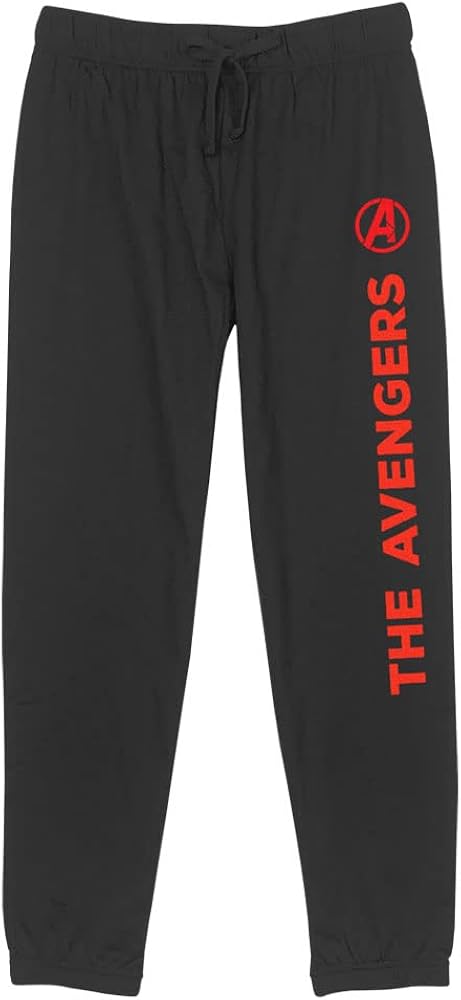 Marvel Women's Classic Avengers Lounge Pants, Black, XX-Large