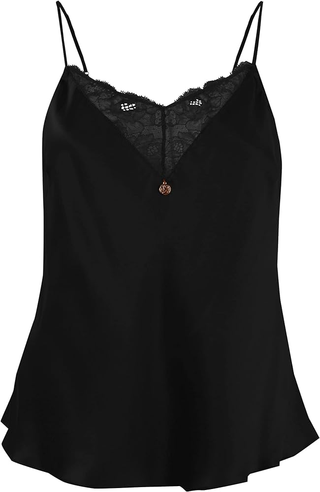 Marks & Spencer Women's Rosie Silk & Lace Trim Camisole