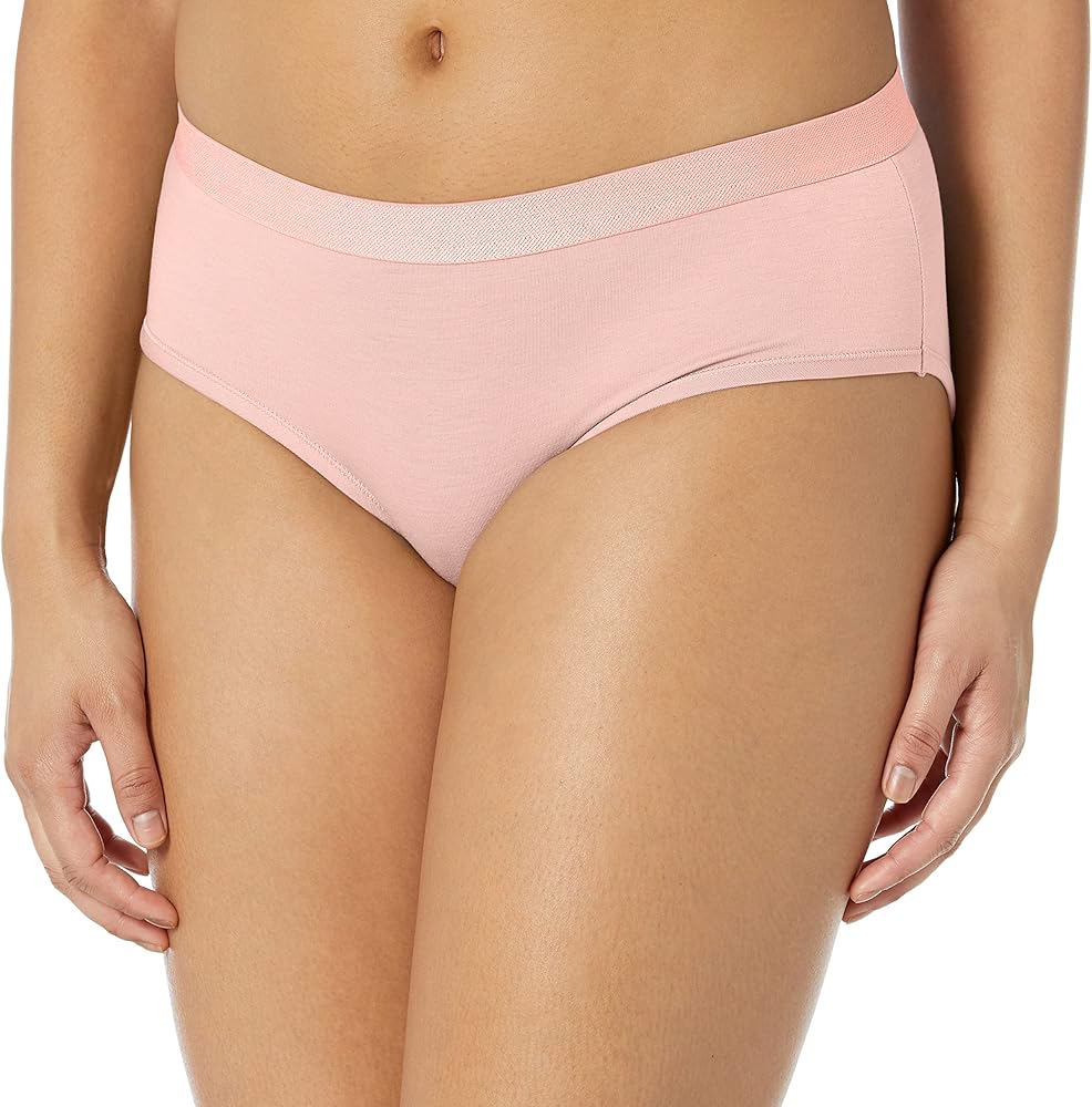 Hanes Womens Underwear Hipster, Authentic Stretch Hipster Underwear, Comfortable Panties For Women