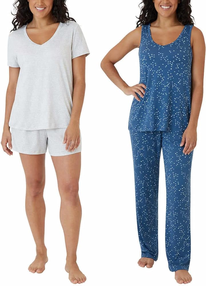 Eddie Bauer Women 4-Piece Pajama Set