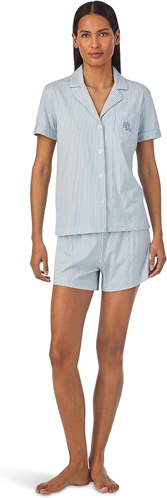 Lauren Ralph Lauren Women's Boxer Pj Set