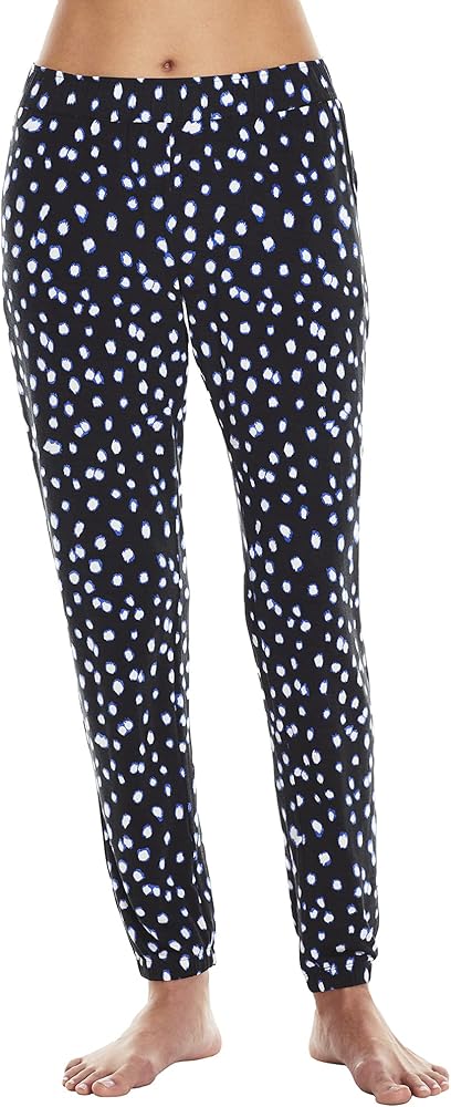 PJ Salvage womens Loungewear Spot the Dot Banded Pant