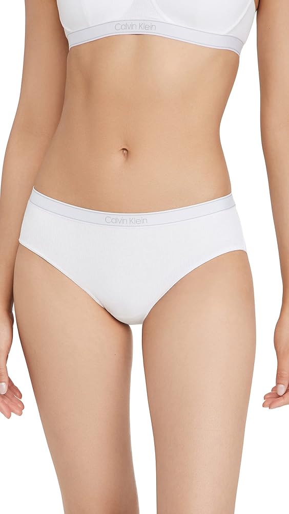 Calvin Klein Women's Pure Ribbed Hipster Panty