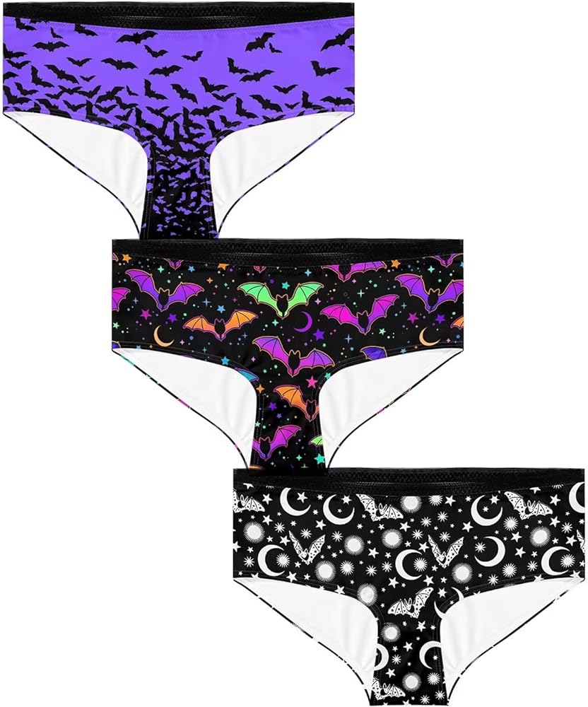 Women Panties Cotton Underwear for Women Seamless Hipster Briefs 3 Pack