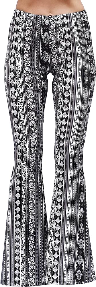 Daisy Del Sol Comfy Lightweight Stretch Vintage Palazzo 70s Bell Bottom Flare Lounge Yoga Pants