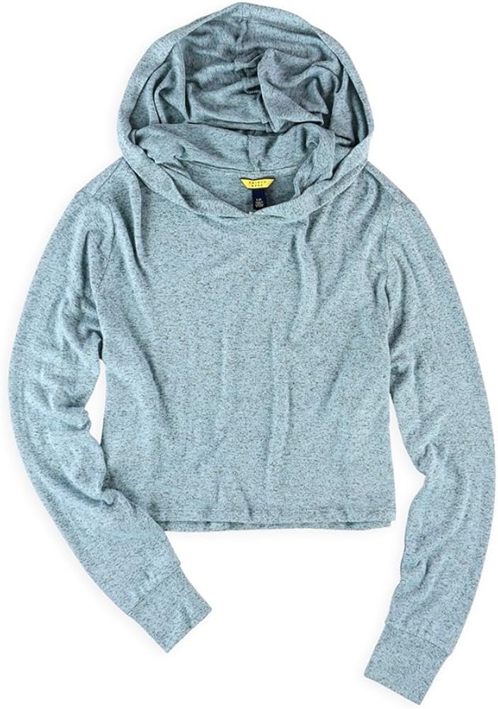 AEROPOSTALE Womens Hooded Pajama Sleep T-Shirt, Blue, X-Large