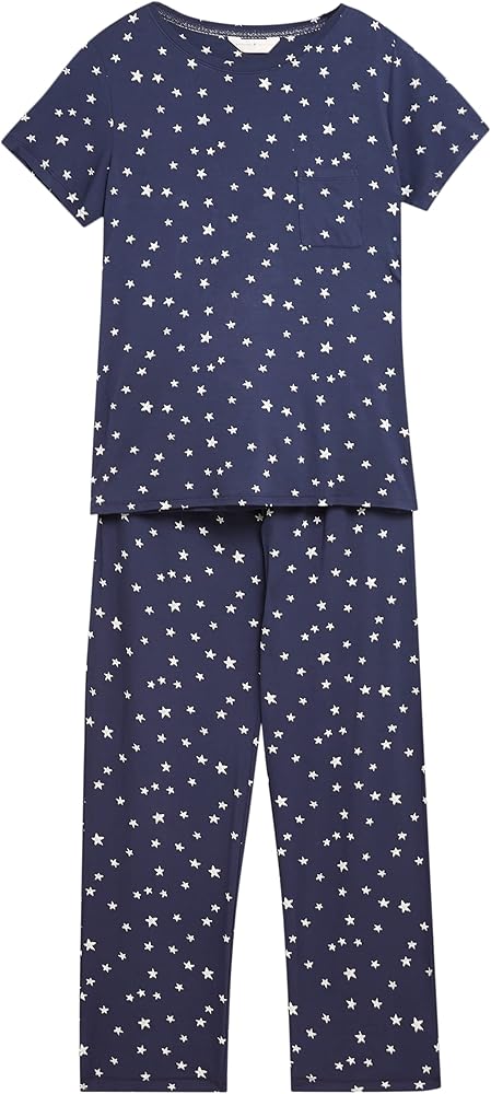 Marks & Spencer Women's Star Print Pajama Set