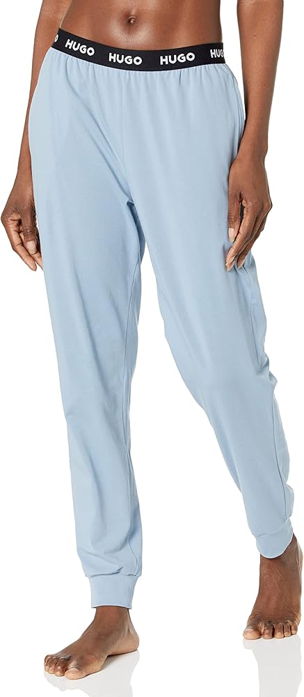 HUGO Women's Mix&Match Exposed Waistband Cuffed Lounge Pants