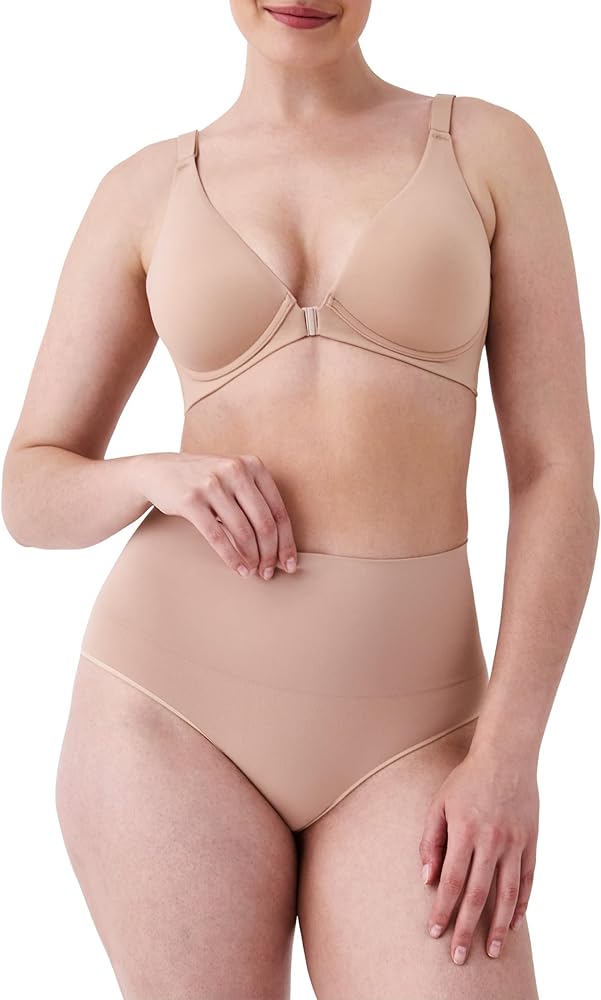 SPANX Bra-Llelujah! Adjustable Plunge Wireless Lift Softcup Bra – Easy Adjusters – Hosiery Back – Blended Fabric