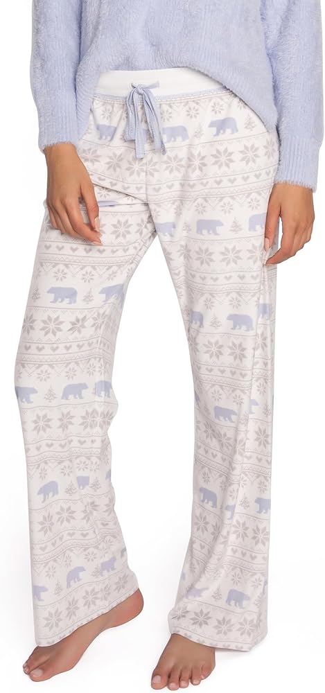 PJ Salvage womens Loungewear Polar Bear Express PantPajama Bottom