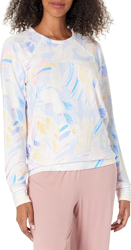 PJ Salvage Women's Loungewear Painterly Perfect Long Sleeve Top