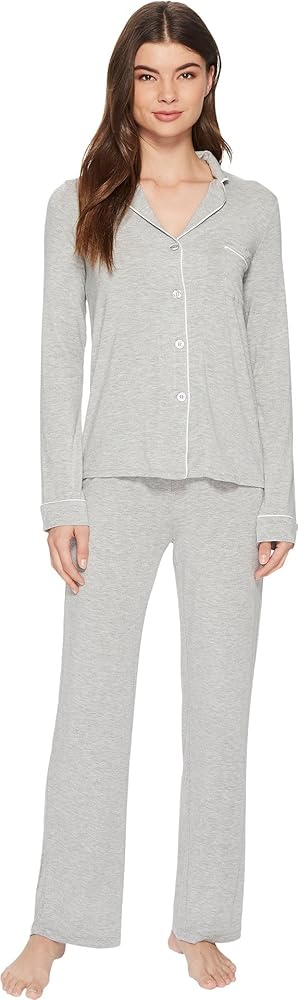 PJ Salvage Women's Long Sleeve Super Soft Modal Pajama Set