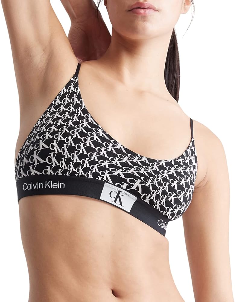 Calvin Klein Women's 1996 Cotton Unlined Bralette