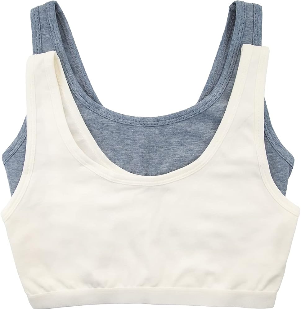 Felina | Organic Cotton Stretch Bralette | 2-Pack