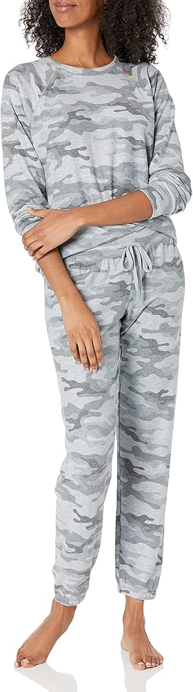 PJ Salvage Women's Loungewear Butterfly Incognito Pajama Pj Set