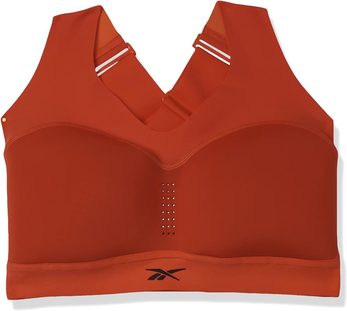 Reebok Women's PureMove Sports Bra, Instinct Red, X-Small E&F