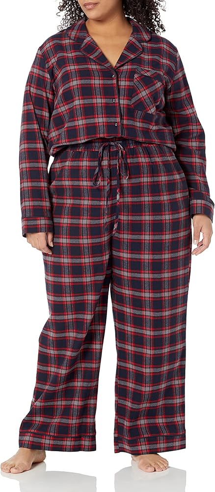 City Chic Women's Apparel Women's City Chic Plus Size Checked Pj Set