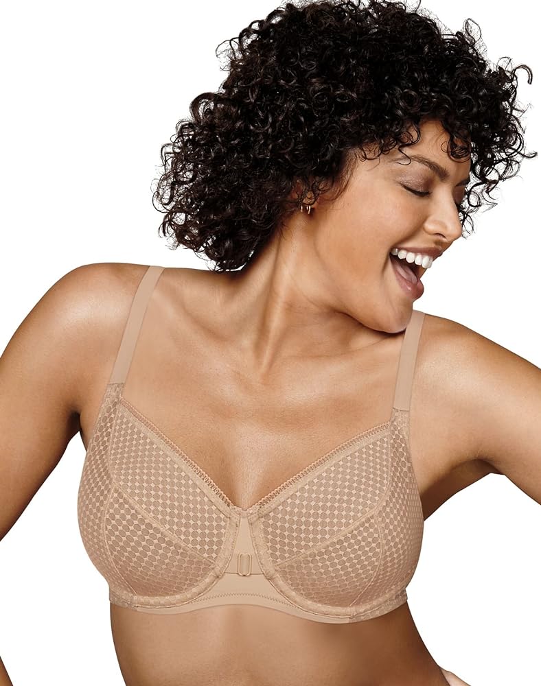 PLAYTEX womens Love My Curves Modern Curvy Unlined Full Coverage Balconette Bra Us4713