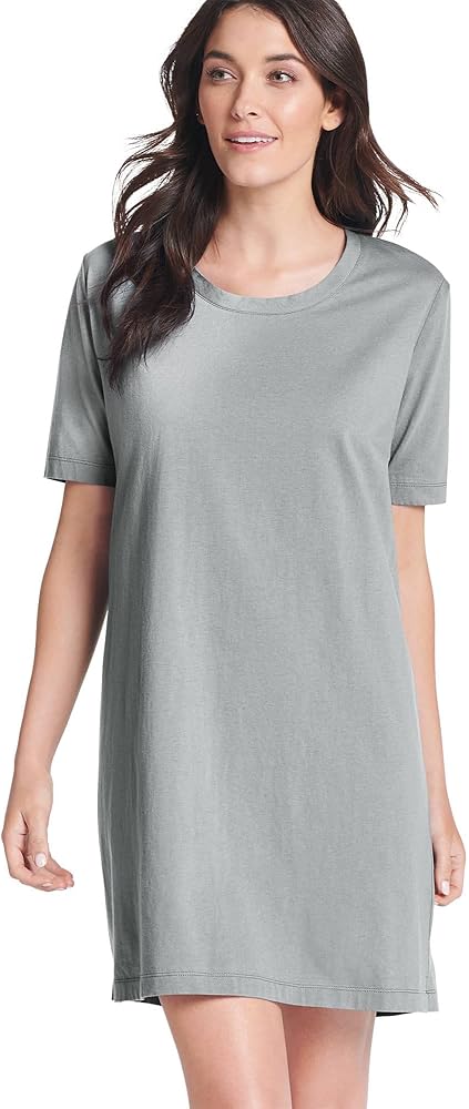 Jockey Women's Sleepwear Everyday Essentials 100% Cotton Short Sleeve Sleep