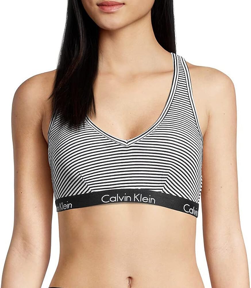 Calvin Klein Women`s Lightly Lined V-Neck Bralette