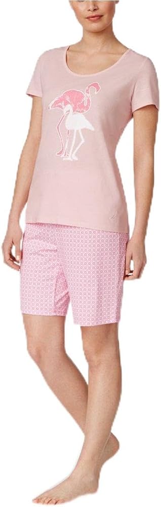 Nautica Women's Plus Size Bermuda Short Set