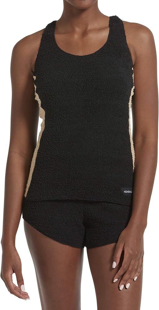 KENDALL + KYLIE Women's Microfleece Racerback Tank