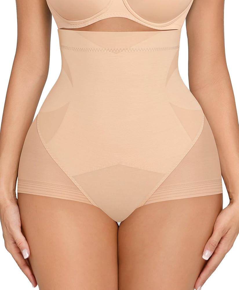 FeelinGirl Tummy Control Shapewear for Women Butt Lifting Briefs Faja Body Shaper Waist Trainer Compression Underwear