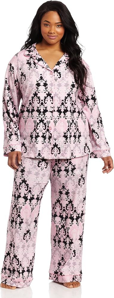 Women's Plus-Size Classic Knit Pajama