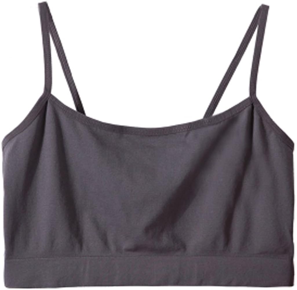 Simple Durable Mini Camisole Cropp Tank Tops for Women, Comfy Soft Stretch Seamless Basic Cami