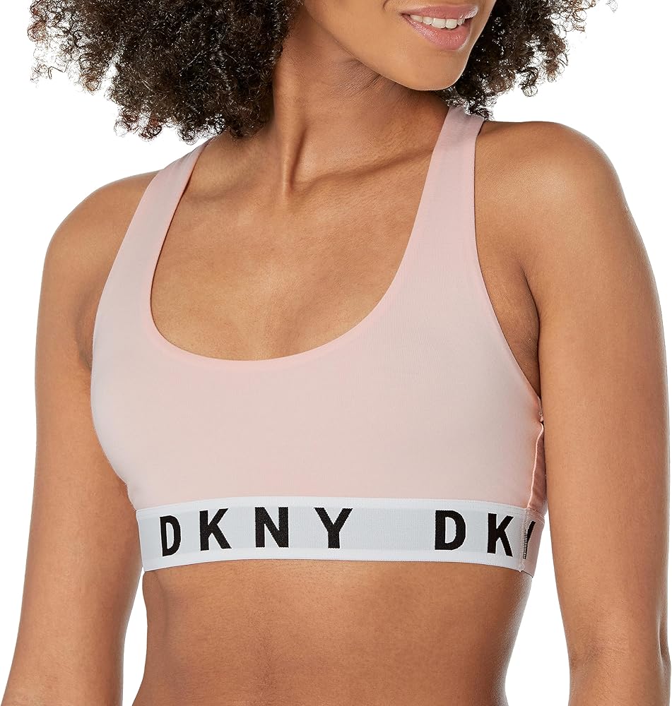 DKNY Women's Cozy Boyfriend Racerback Bralette