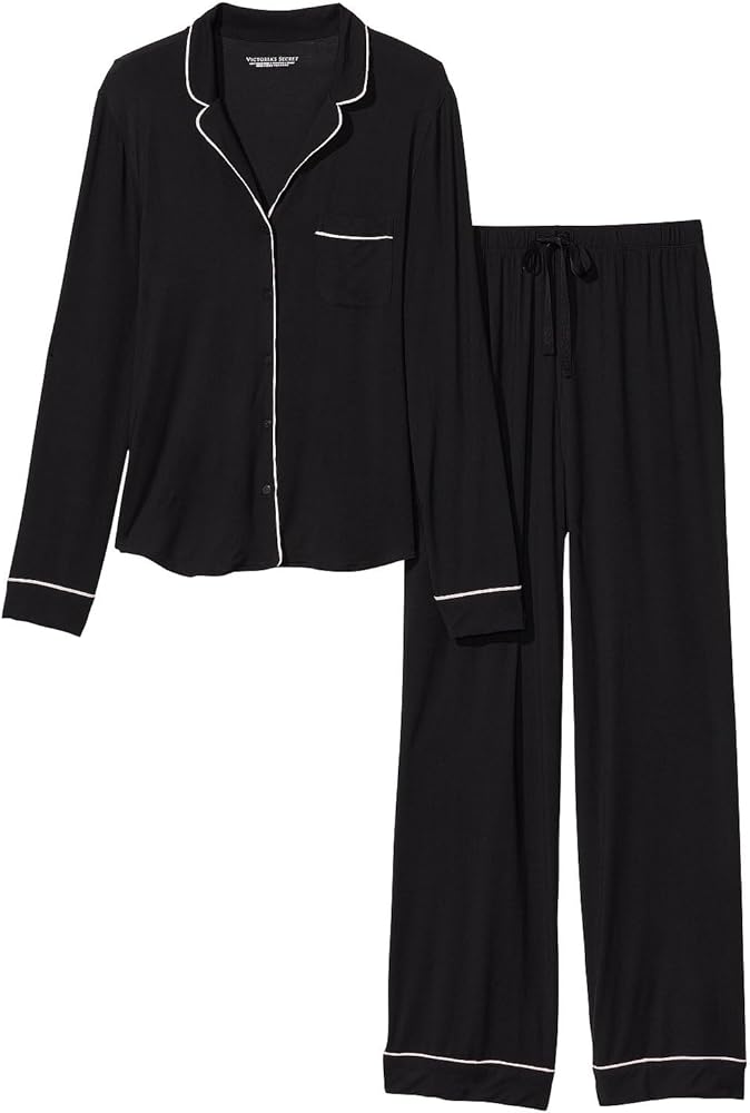 Victoria's Secret Modal Long Pajama Set, Women's Sleepwear (XS-XXL)