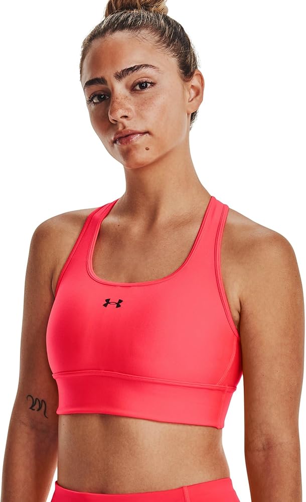 Under Armour Women's Crossback Longline Mid Impact Sports Bra