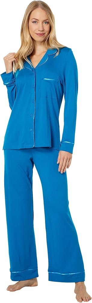 Cosabella Women's Amore Petite Long Sleeve Top & Pant Pajama Set