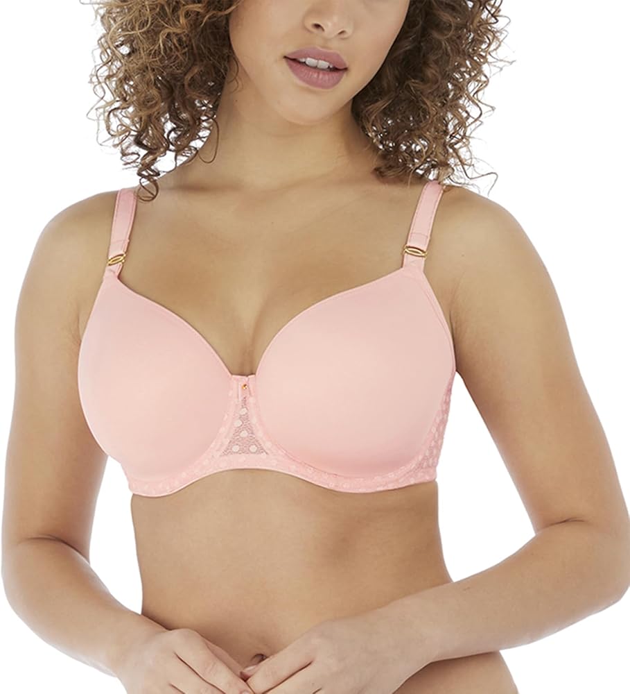 Freya Starlight Idol Molded Balcony Underwire Bra (5200),36D,Rosewater