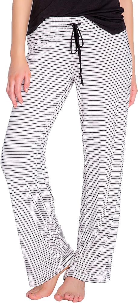 PJ Salvage womens Women's Basic Open Leg Lounge PantPajama Bottom